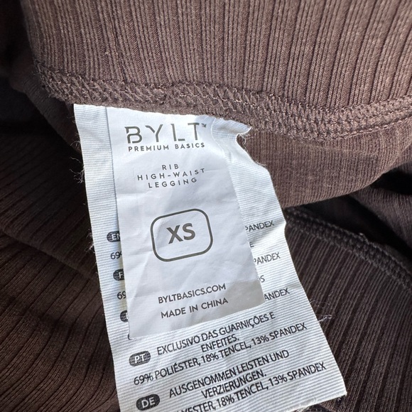 BYLT Ribbed Leggings - Picture 5 of 9